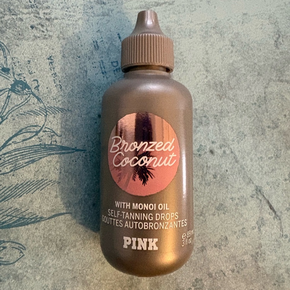 NEW Victoria's Secret Pink Bronzed Coconut With Monoi Oil Self-Tanning Drops